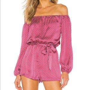 Super down pink romper
